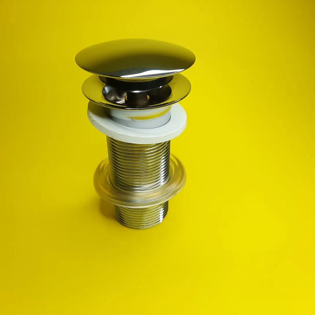 Выпуск для умывальника автомат CLIC CLAC ХРОМ ЛАТУНЬ 1 1/4 L2268