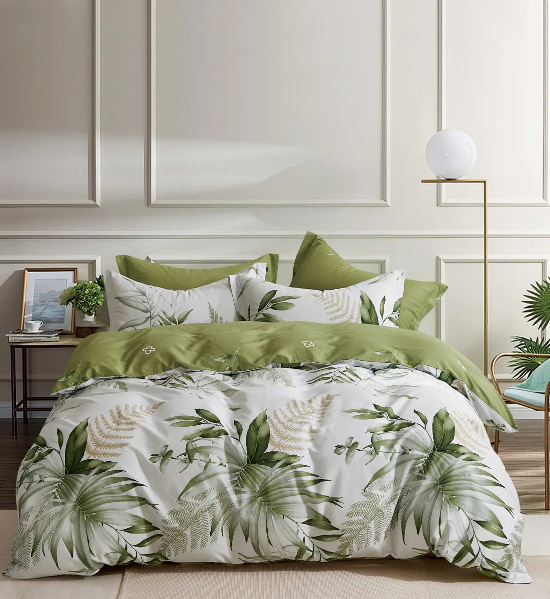 Постельное белье из сатина - C-579 Размер: Евро