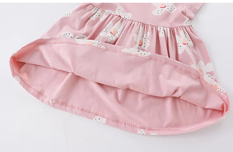 Брендовая одежда для маленьких девочек из 100% чесаного хлопка повседневная