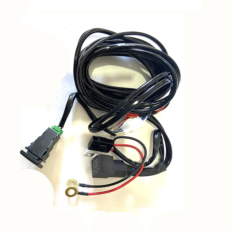 

Car LED Spot Lights Eletrict Electrical Appliances Switch With Cable For 2019-2023 Suzuki Jimny Jb74w JB64 Accessories