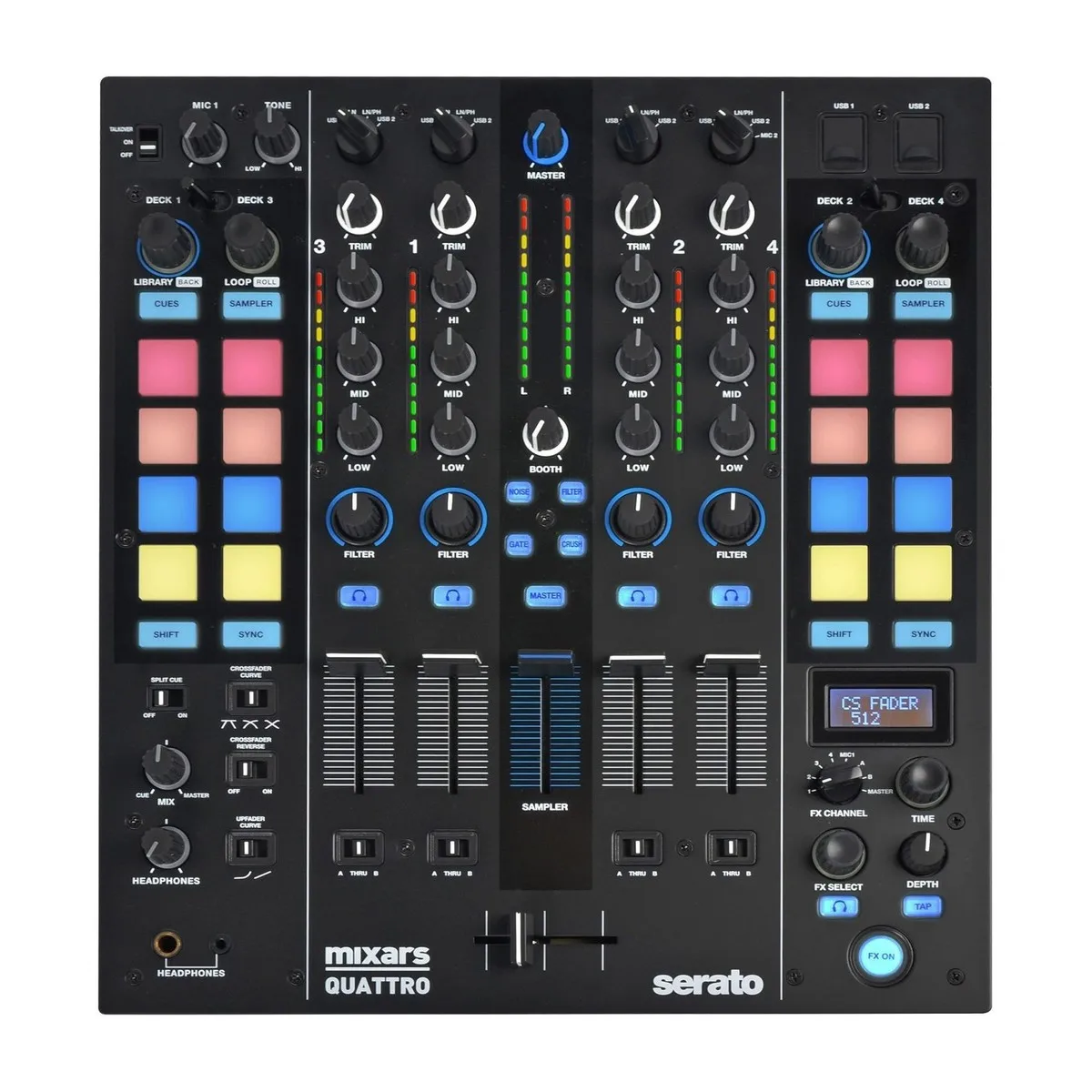 

Герметичная коробка для 4-канального смесителя Serato DJ Mixars Quattro