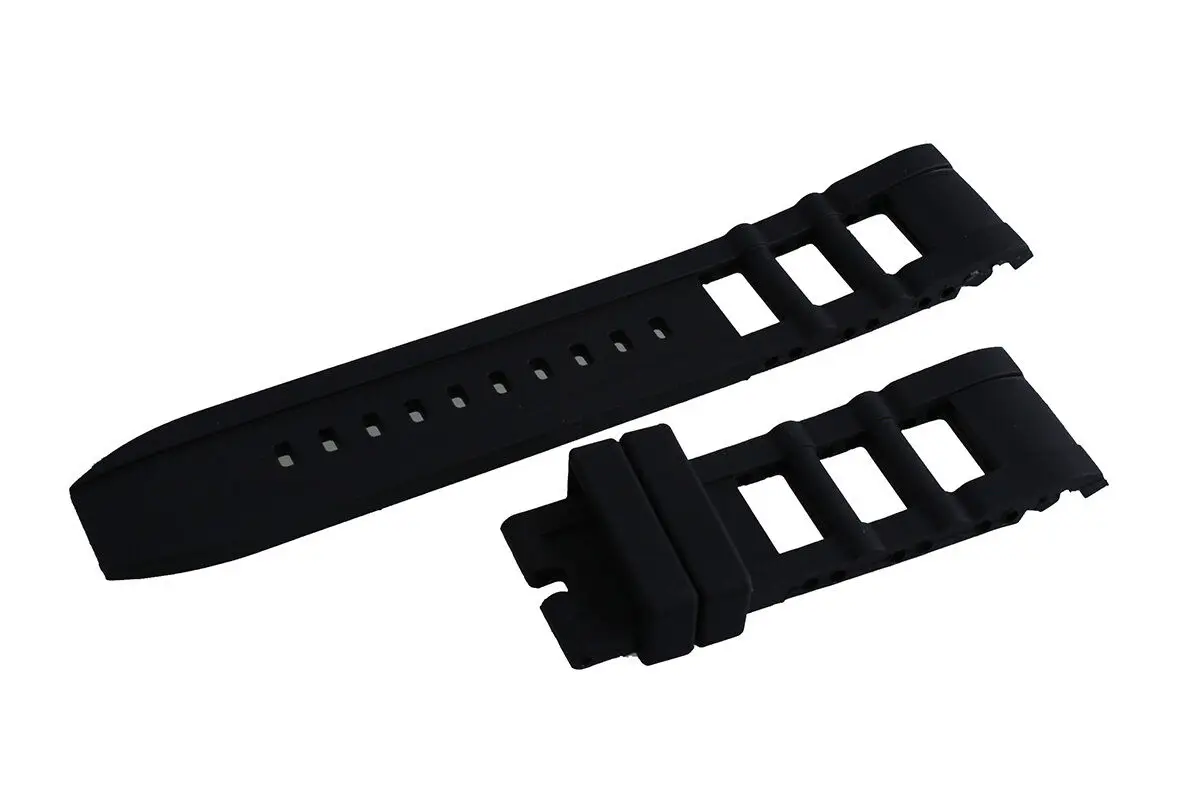 

New Black Rubber Watch Strap Band For Invicta Signature II Russian Diver 12965,12966 - Invicta I-Force 12966,