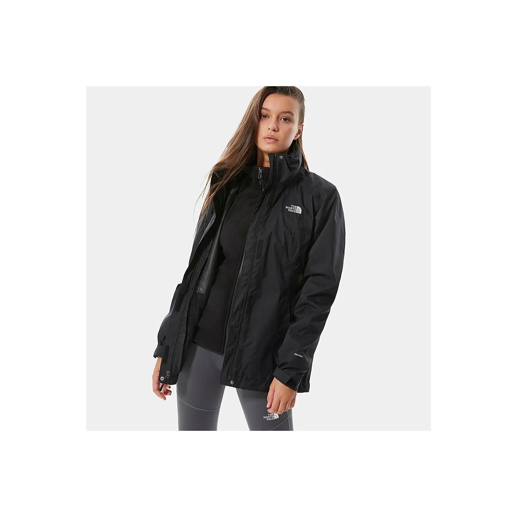 THE NORTH FACE Женские черные пальто