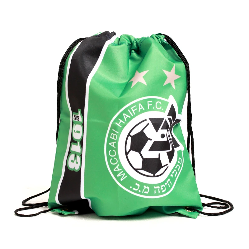 

Maccabi Haifa FC Champion 21/22 Flag Drawstring Bag CHAMPS 14 Personalized Drawstring Backpack