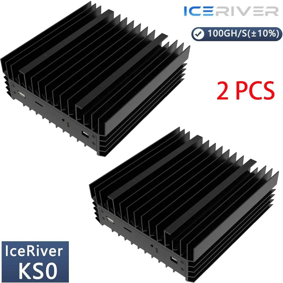 

AA IceRiver KS0 KAS Asic Kaspa Miner 100GH с блоком питания