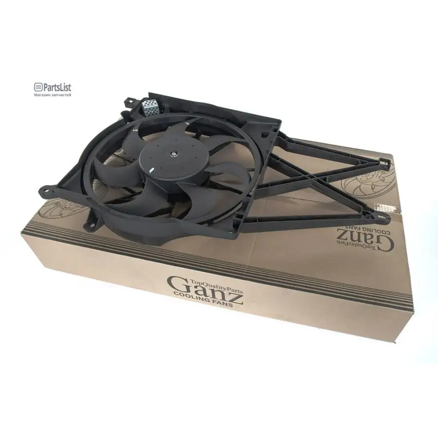 GANZ GIC06237 | Вентилятор охлаждения в сборе с резистором OPEL Astra HZafira B AC