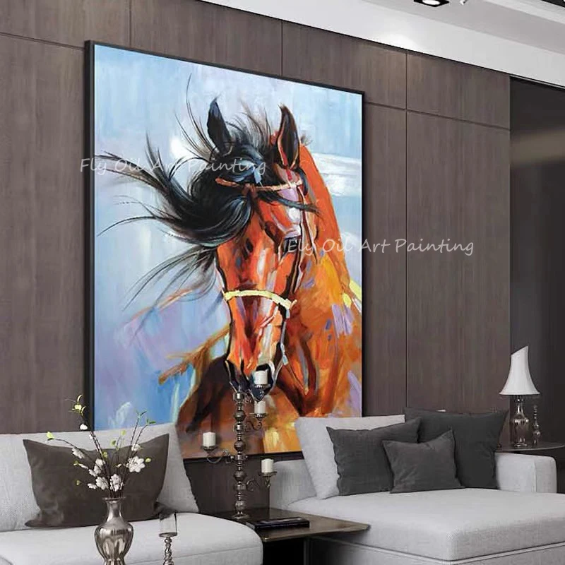 Большой Размеры 100% ручная роспись Золотой картина маслом на холсте Абстрактная