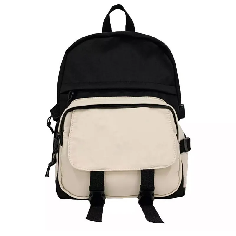 

mochila escolar, viagem mochila de lona escola saco estudante lona mochila zíper