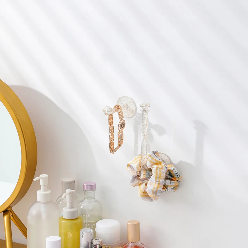 Настенные крючки для наклеек ключ украшение ванной и кухни вешалка одежды