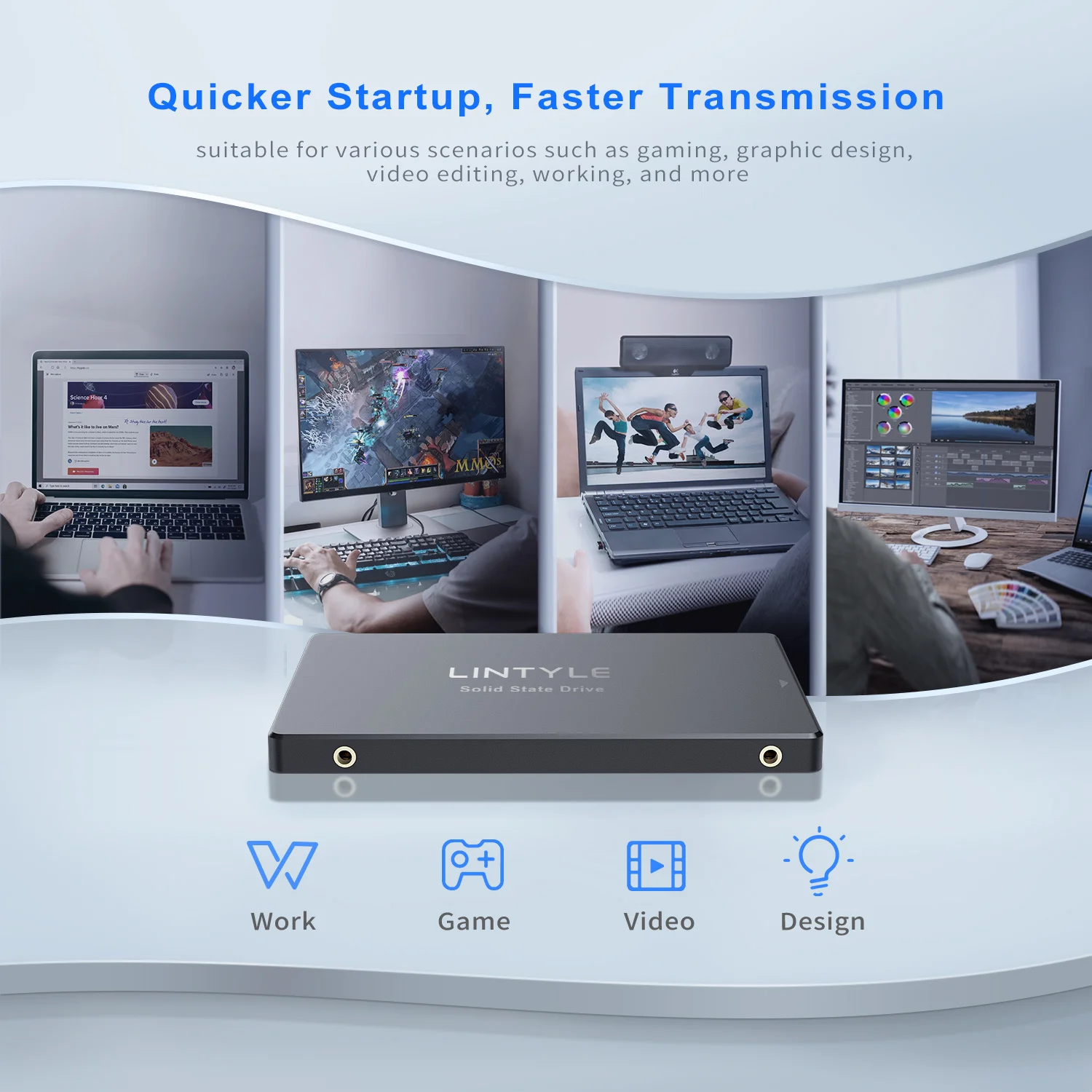 LINTYLE Sata3 HDD 512 ГБ 256 128 SSD 2.5 Жесткий диск 2 5 &quotВнутренний твердотельный жесткий для