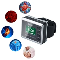 650nm laser therapy wrist watch near infrared light pain relief device low intensity acupuncture for knee shoulder body rhinitis