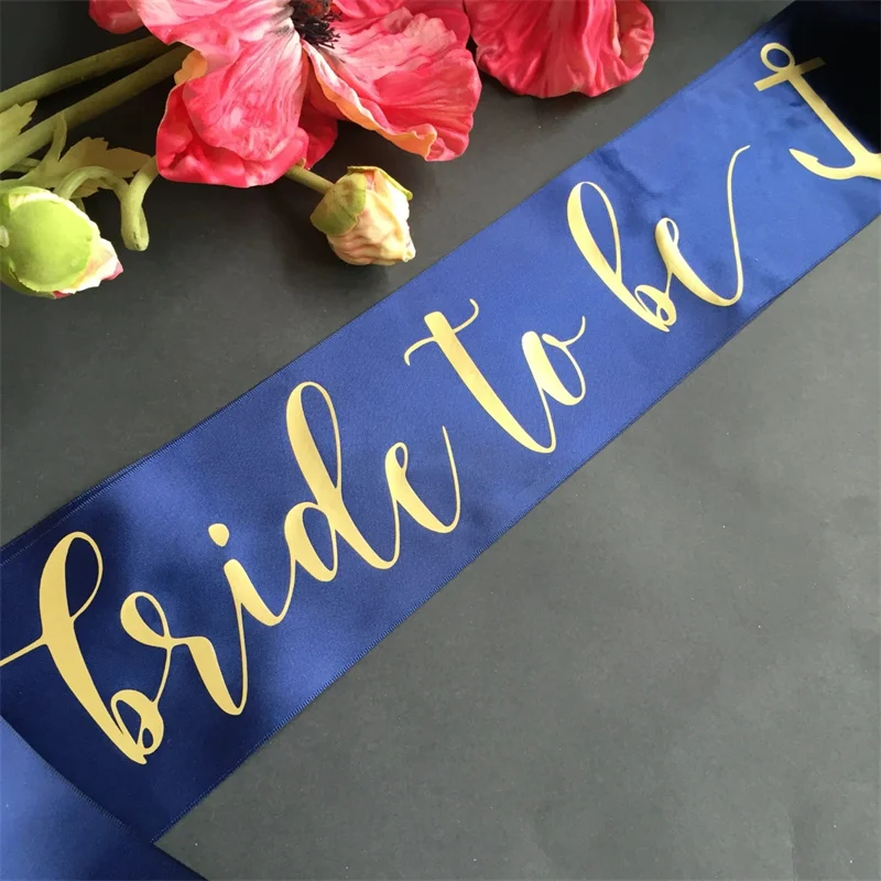 

Nautical Bride to Be Sash, Nautical Sash, Anchor, Bride Sash, Nautical Bachelorette Party, Bachelorette Sash, Nautical Wedding