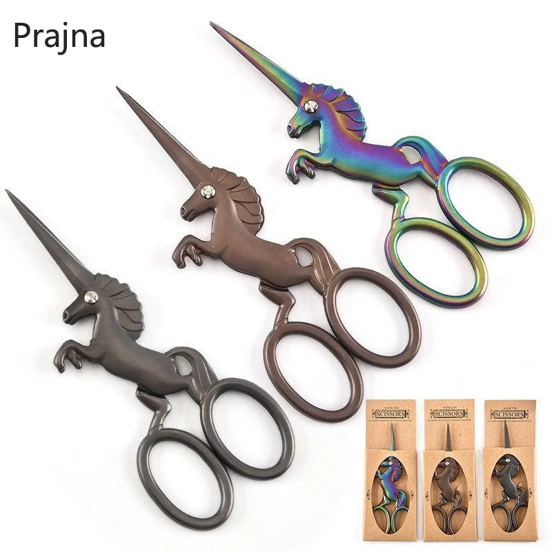 

Stainless Steel Unicorn Scissors Sewing Tools Sewing Scissors for Fabric Sharp Paper Scissors for Sewing and Needlework