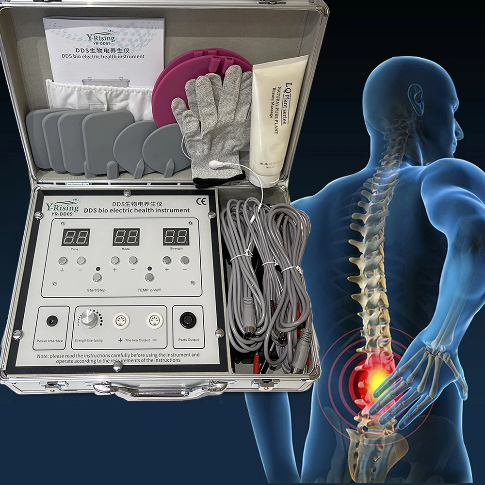 Фото Российская версия биоэнергетического массажера DDS Pulse Bioelectric Massager Регулировка электролита Земснаряд Меридиан Физиотерапия Детоксикация №2