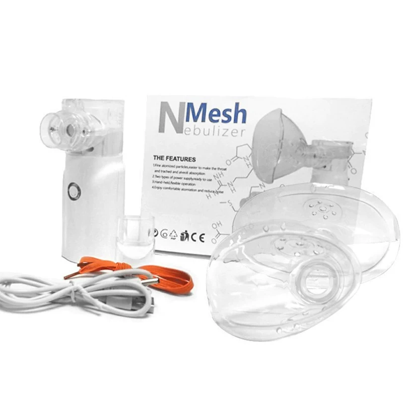 

Kids Adult Inhaler Nebulizer Aerosol Machine Nebulizador Asthma Inhalation Medical Equipment Mini Handheld Mesh Nebulizator