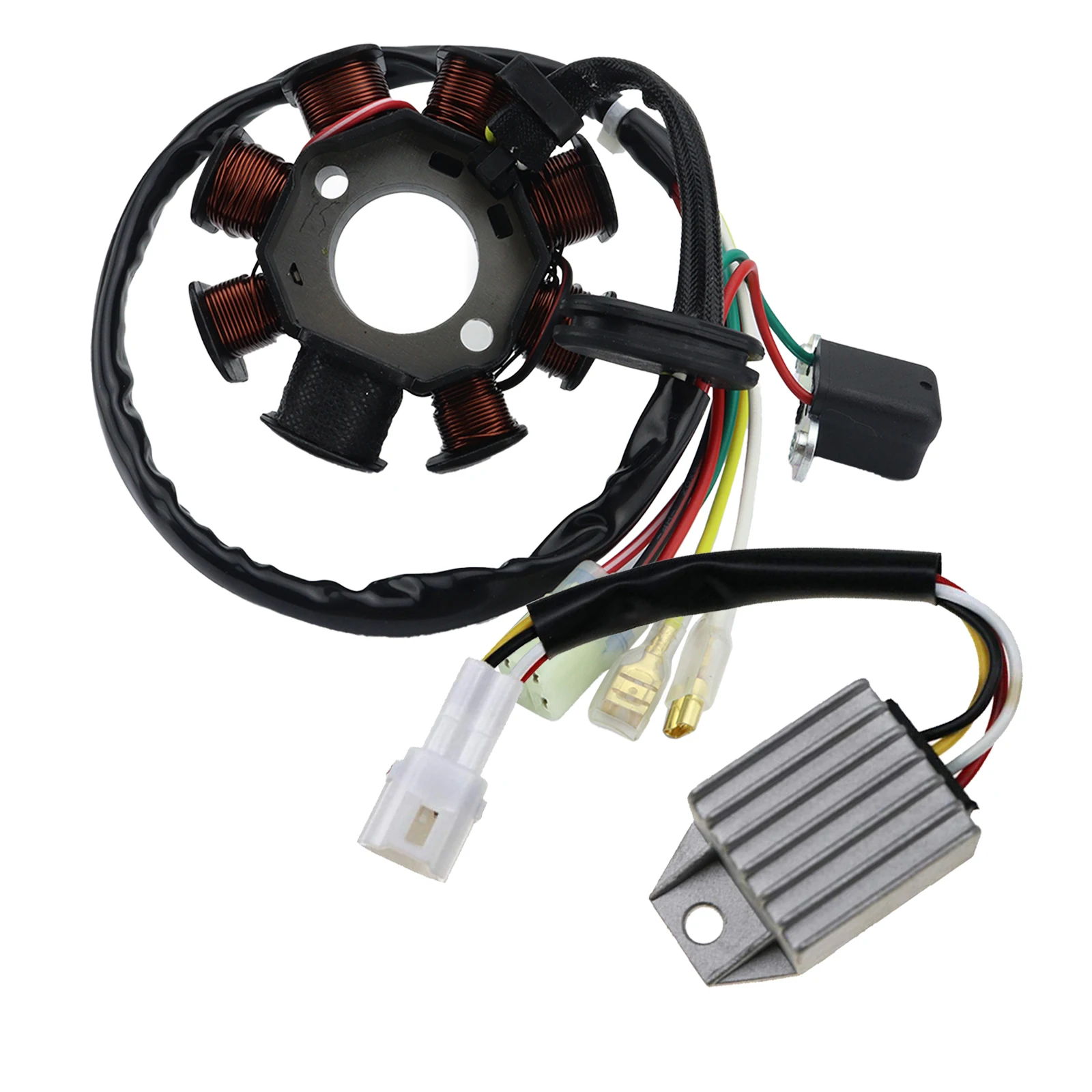 

80011034000 55139004000 Катушка статора и регулятор напряжения, используемый для внедорожных мотоциклов KTM 250 XC 300XC-W, 250 300 EXC 2008-2016 гг.