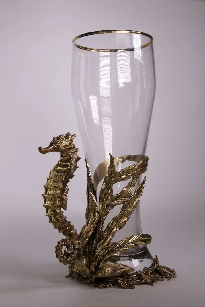 Бокал пивной Морской конек