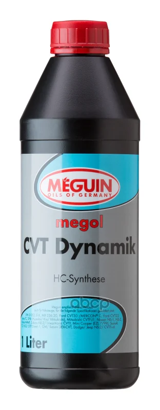 Нс-Синт. Тр.Масло ДCvt Megol Getriebeoel Cvt Dynamik (1л) Meguin арт. 9452 (art.: 3920bb260c628) - 3920bb260c628