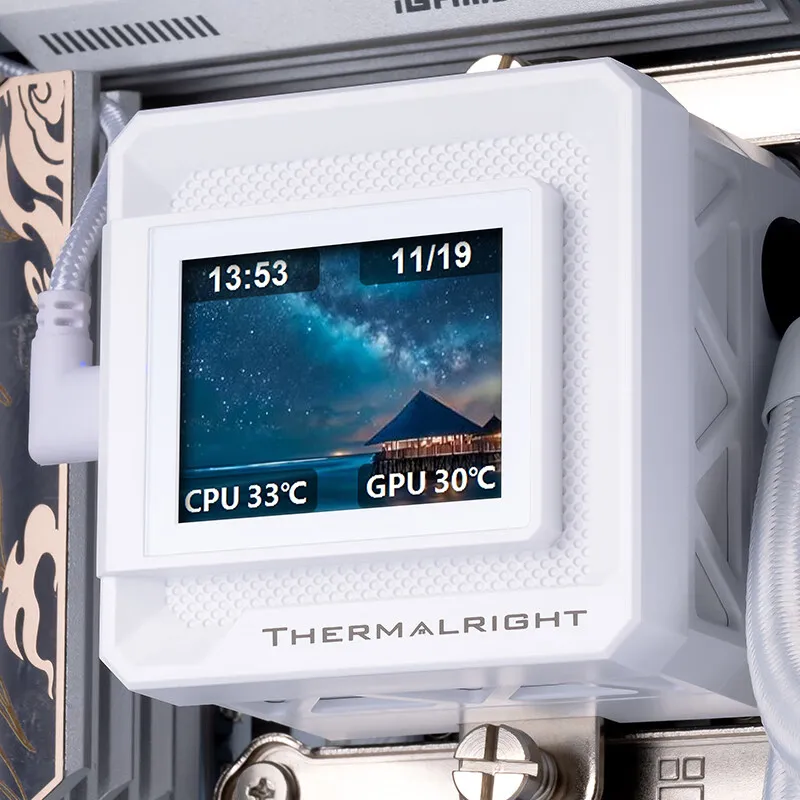 Thermalright FW 240 SE ARGB Универсальный радиатор водяного охлаждения2-дюймовый магнитный ЖК-экранподдержка LGA18511700115X1200AM5AM4 (art.: 3920cd9b74fce) - 3920cd9b74fce