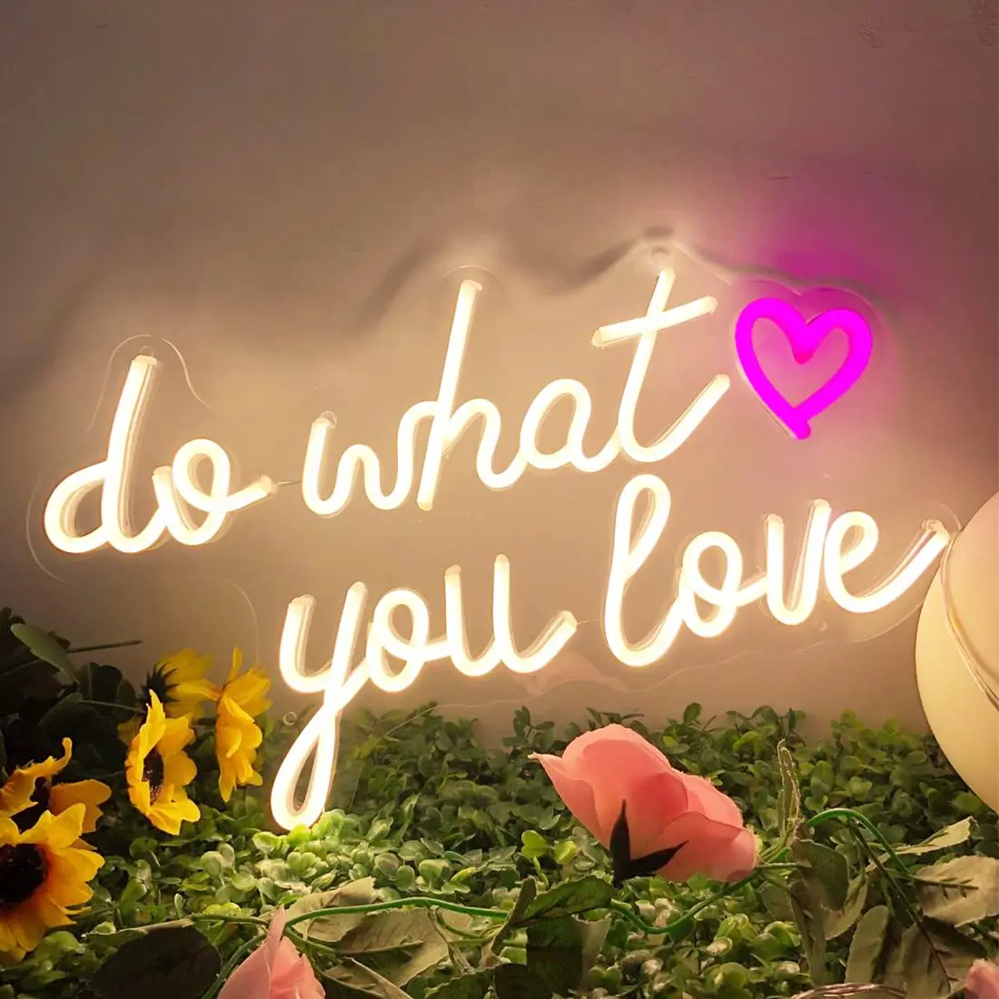 

Do What You Love Neon Sign For Wall Decor USB Bedroom Art Wedding Party Festival Child Room Wall Decor Gift