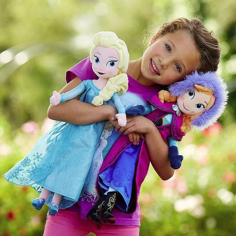 

Frozen Plush Toy Elsa Elsa Princess Anna Plush Toy Xuebao Doll Children's Pillow Birthday Gift 30-50CM