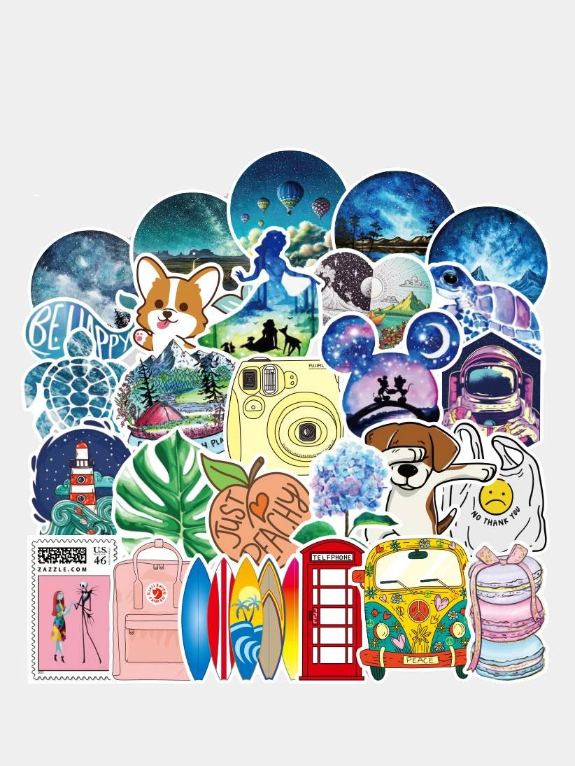 наклейки из китая