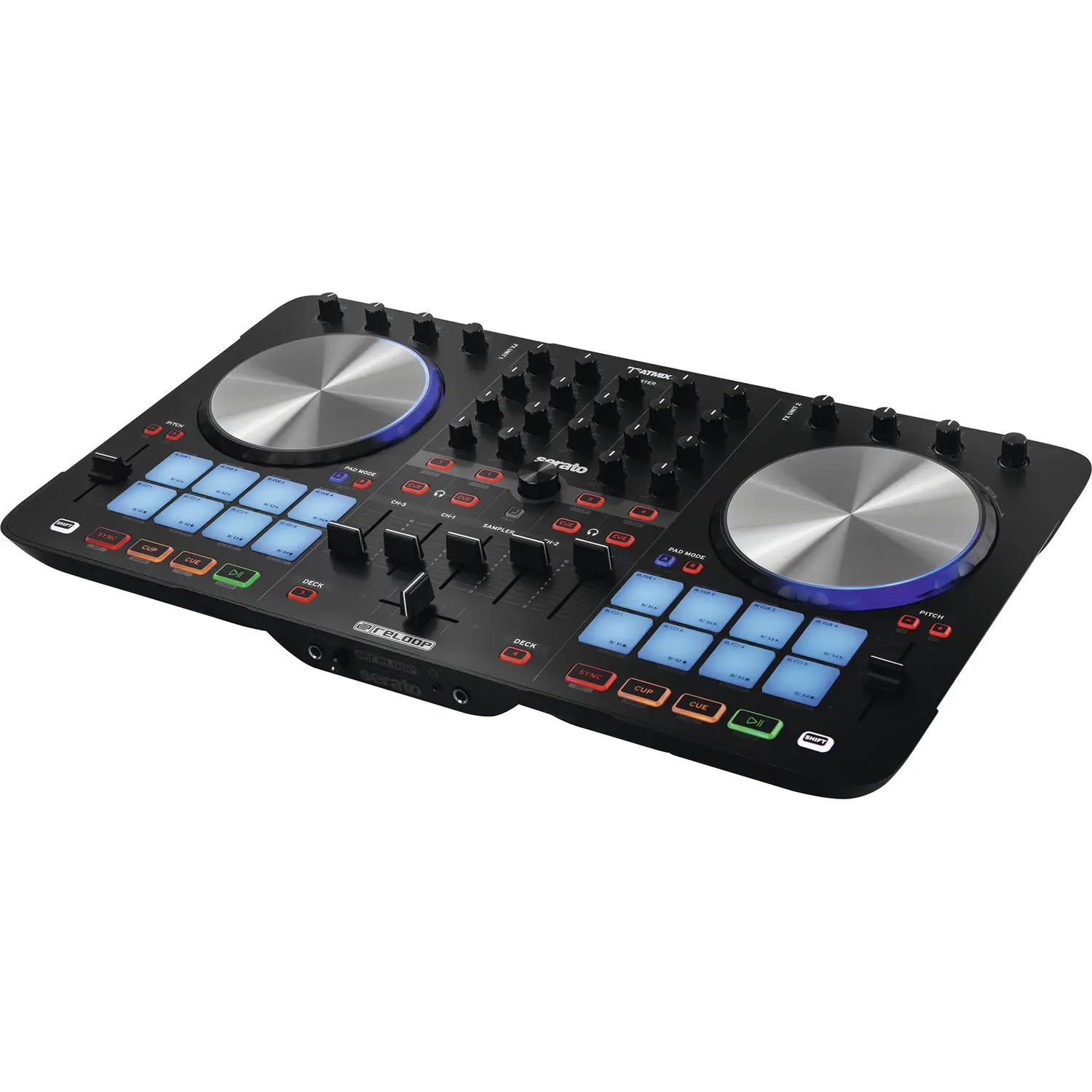 

Новый оригинальный новый четырехканальный контроллер Reloop Beatmix 4 MK2 для Serato DJ