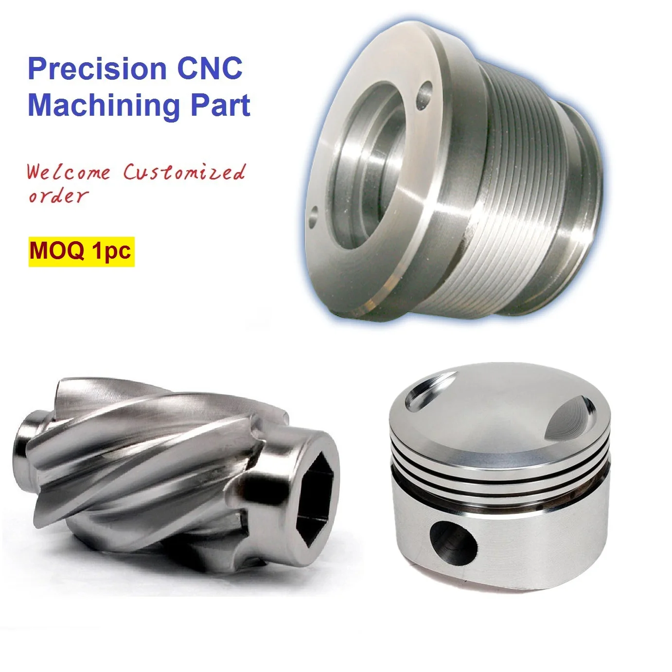 

15 Years OEM Custom Factory CNC Service Precision aviation 4 axis Stainless Steel Machining Manufacturing Turning Parts MOQ 1pc