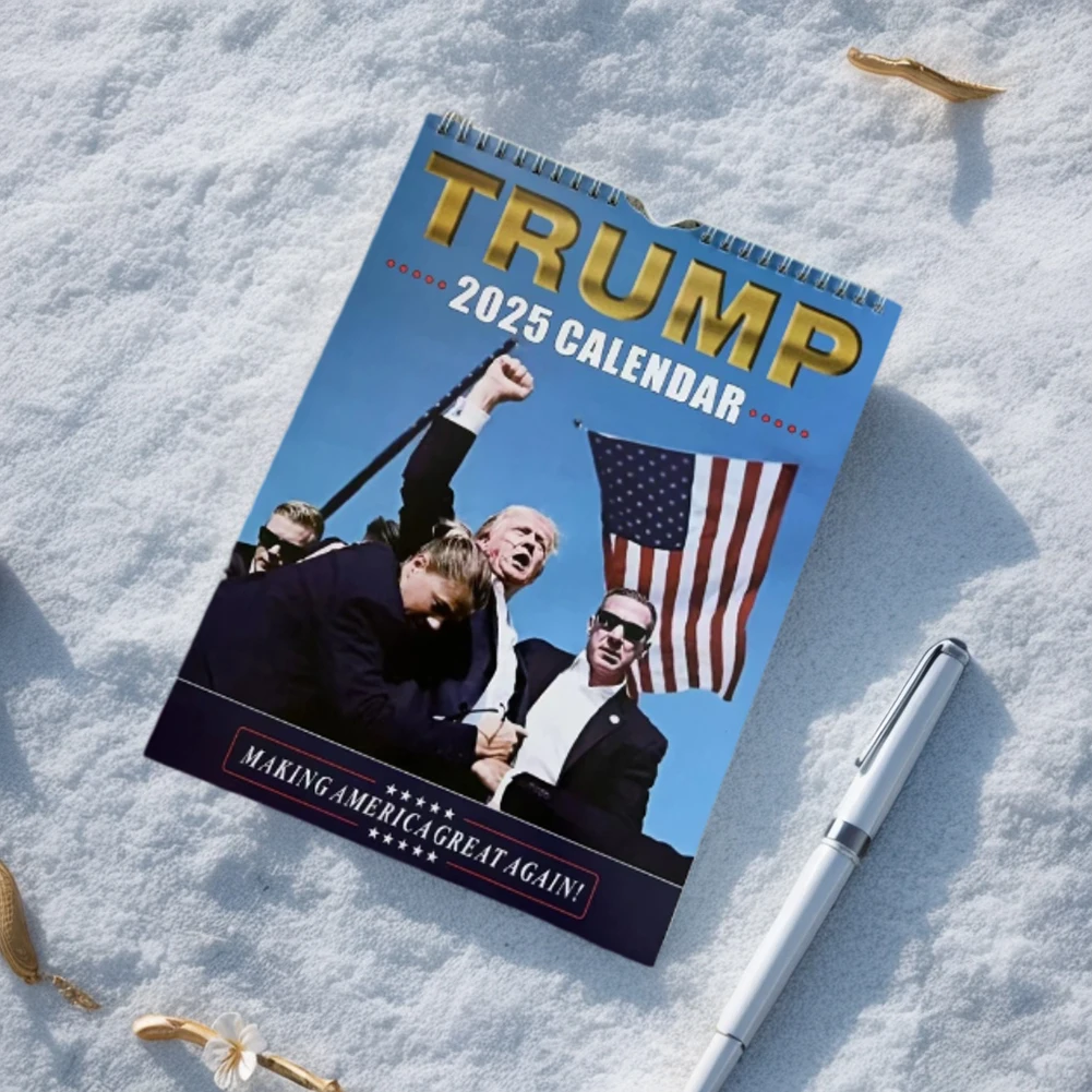 Настольный календарь Дональда Трампа на 2025 год Календарь съемок делает меня