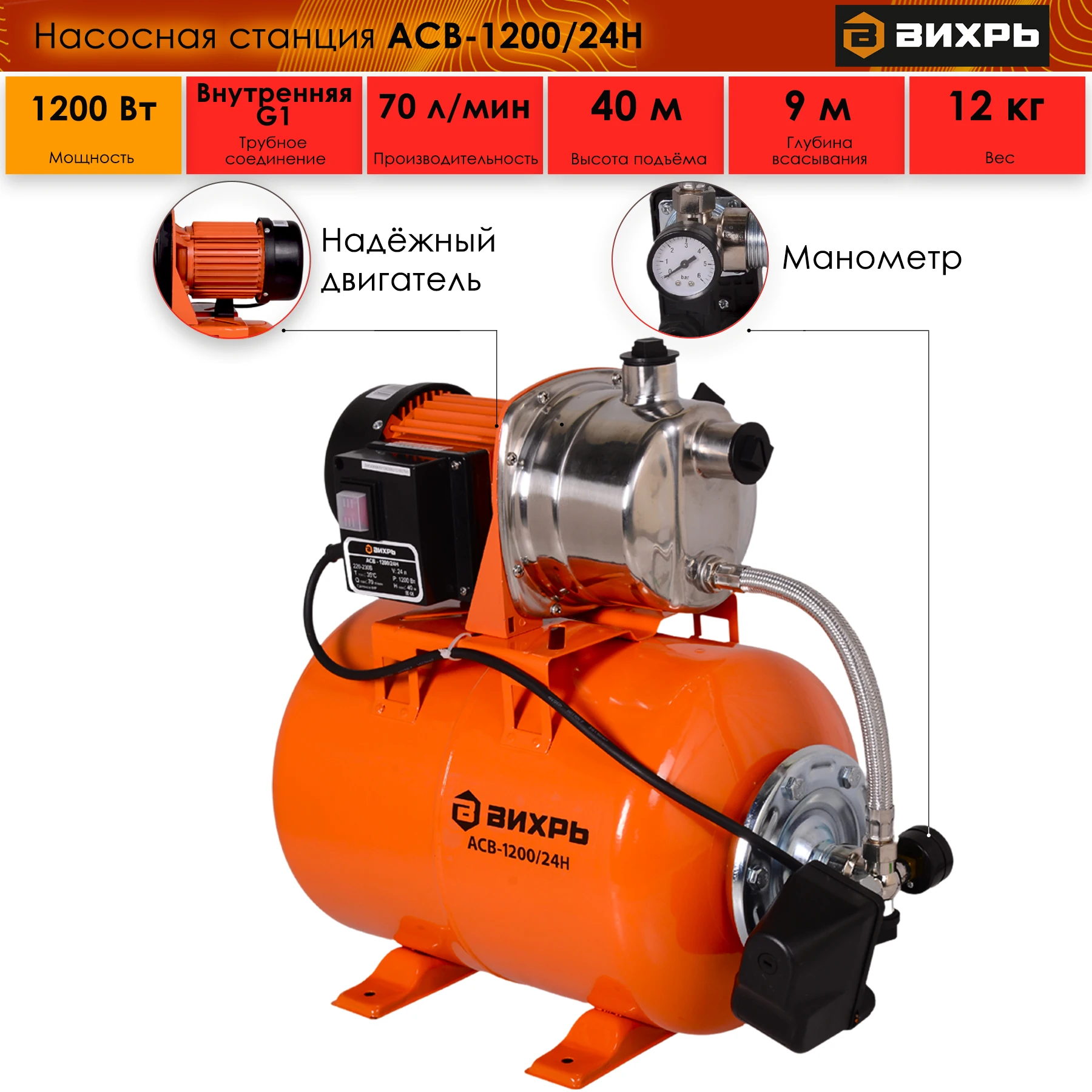 Водяная Станция Вихрь Купить