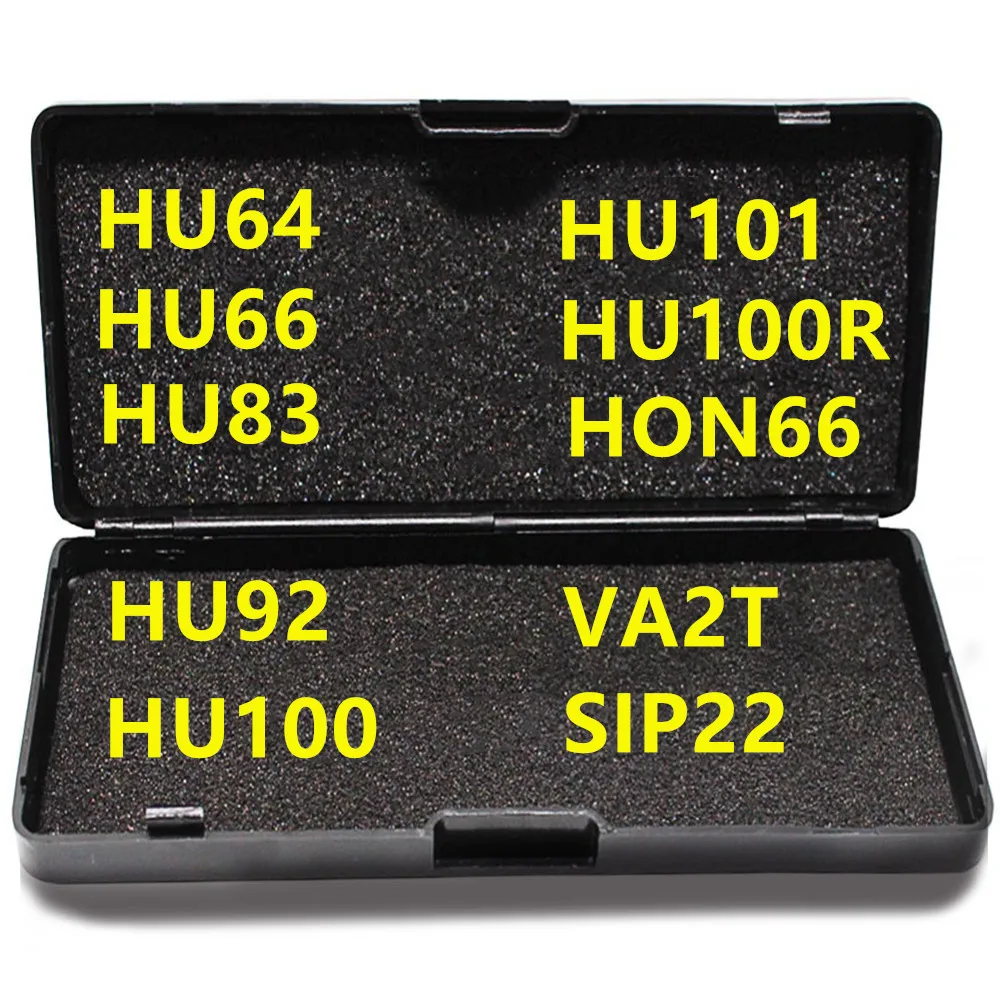 

Lishi HU66 Decoder 2 in 1 Lishi tool HU100 HU83 HU92 HU100R HON66 SIP22 HU101 For VW,FORD, BMW Locksmith Tools 2-in-1 Lishi