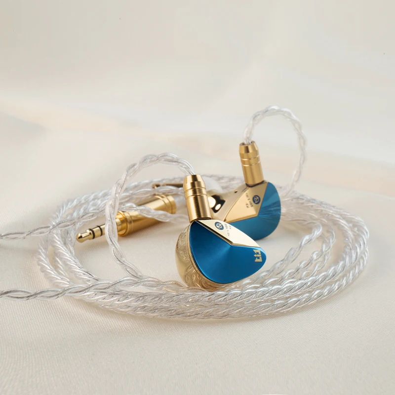 TRI x HBB KAI 3rd Generation DLC Diaphragm Dynamic Earphone In Ear Monitor Headphone Wired Earbuds Headset TRI&HBB KAI kai IEM