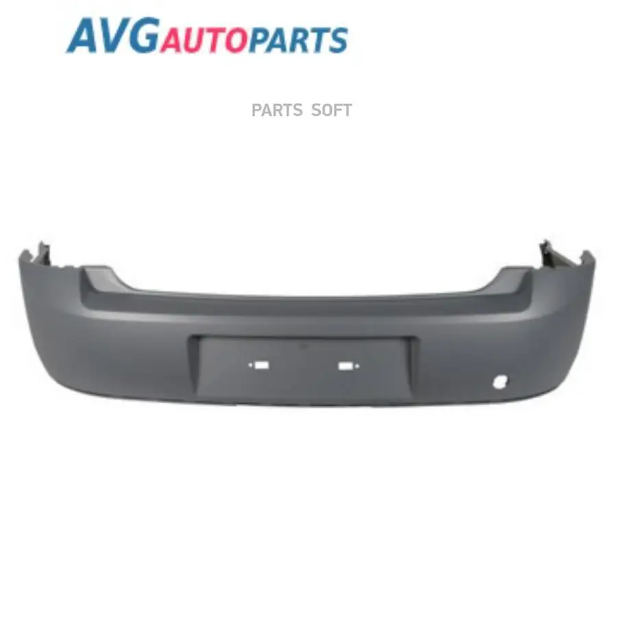 AVG 5078950A1 Бампер задний 06-09 без отв.парктроника седан