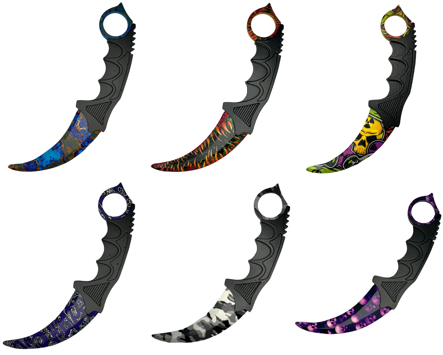 Деревянный нож Керамбит Counter Strike: GO. КС ГО. |