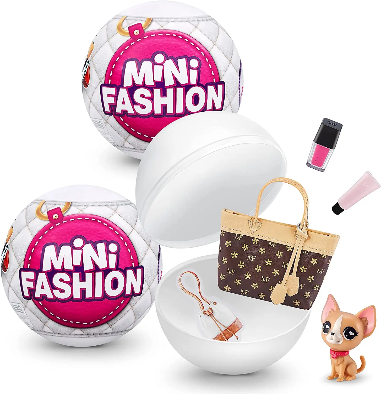 

Original Zuru 5 Surprise Mini Fashion Brands Toy Real Fabric Fashion Bags and Accessories Capsule Collectible Toy Children Gifts