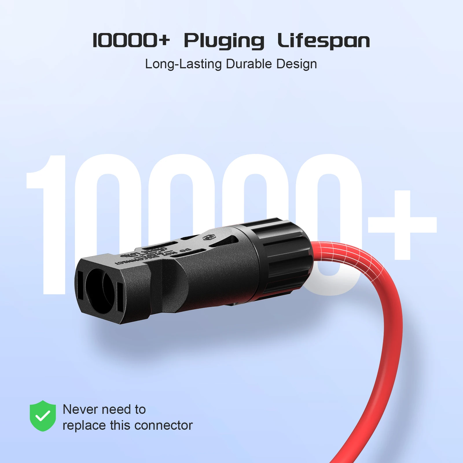 Солнечные разъемы Y-образный кабель 30А параллельный адаптер солнечного кабеля