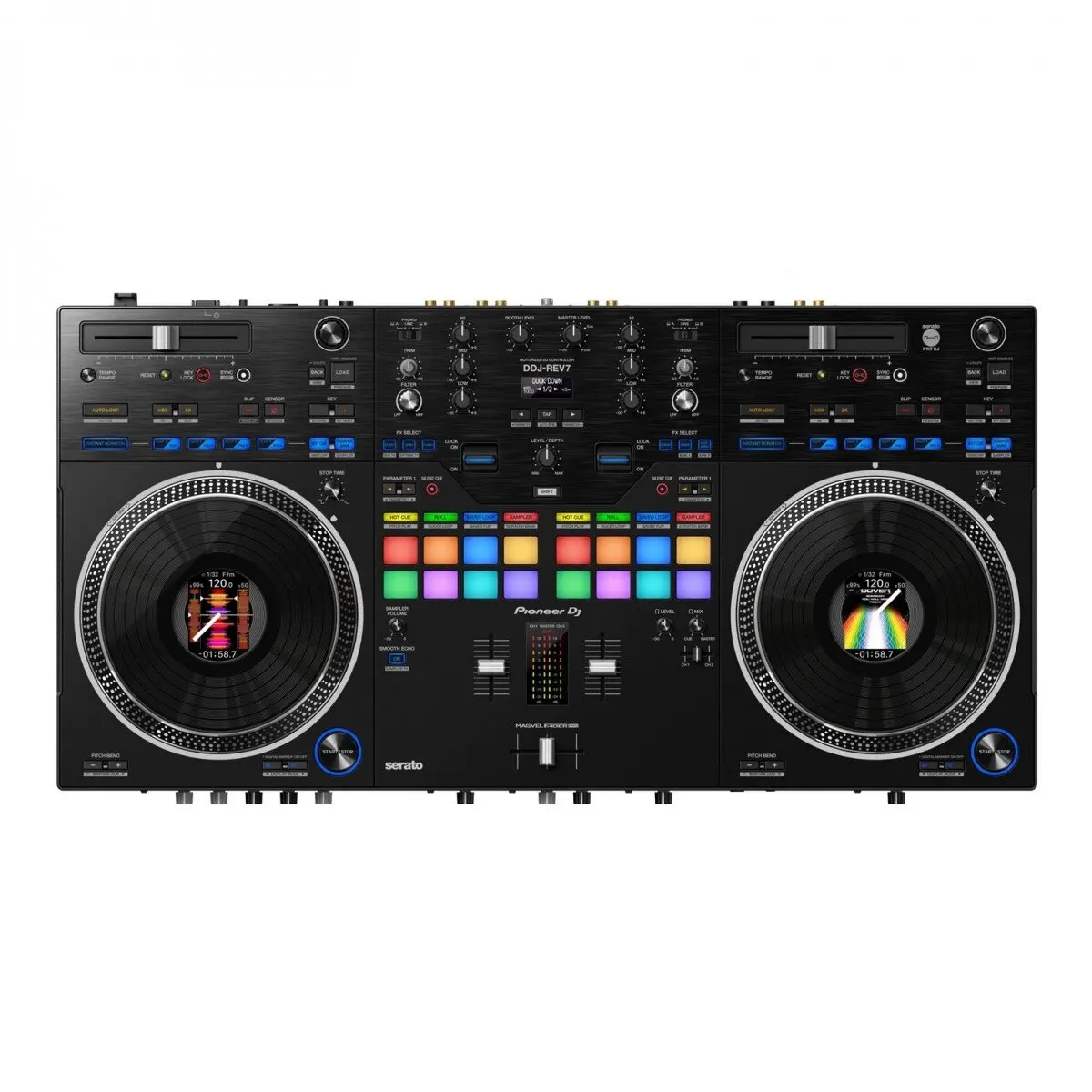 

95%Big Discount Sales Pioneer DJ DDJ-REV7 2-deck Serato DJ Controller
