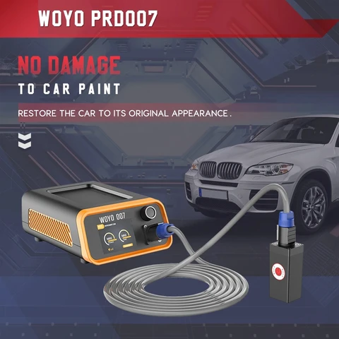 WOYO PDR 007 PDR007 с ремонтной ручкой HOTBOX, индукционный нагреватель, наборы безкрасочных съемников для кузова, инструменты для ремонта вмятин автомобиля, аксессуары