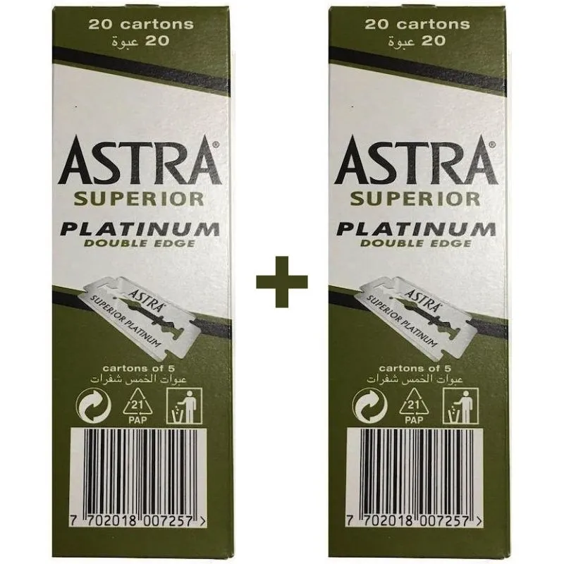 Бритвенные лезвия Astra Superior
