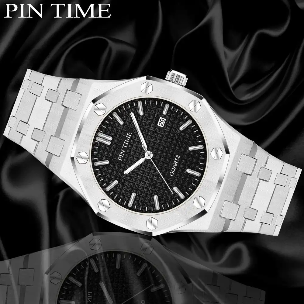 

PINTIMEWatches Luxury Silicone Chronograph Watches for Men Quartz Digital Wholesale Supplier Brand Wristwatches