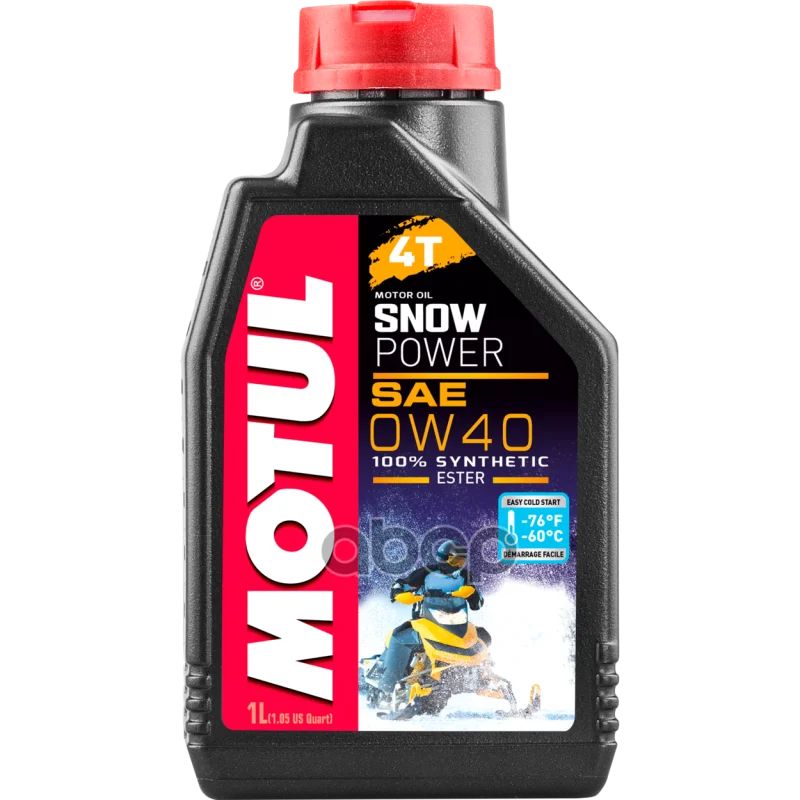 Масло Motul 4t Snowpower 0w-40 1л MOTUL арт. 105891