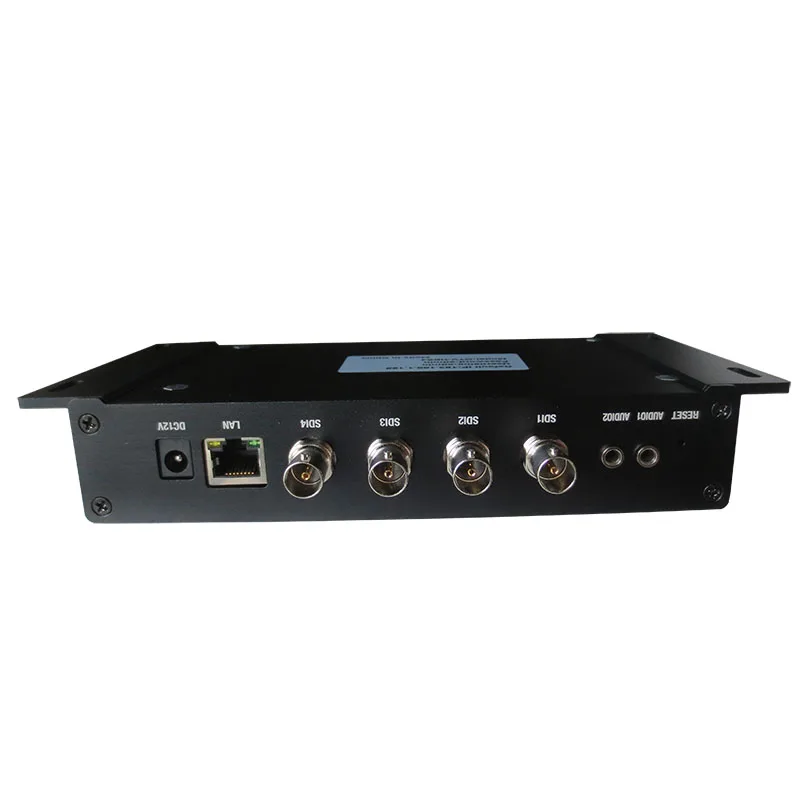 Фото Digivideo H.264 H.265 Потоковая передача IPTV 4-канальный видеокодер 3G SDI SRT 4K №4