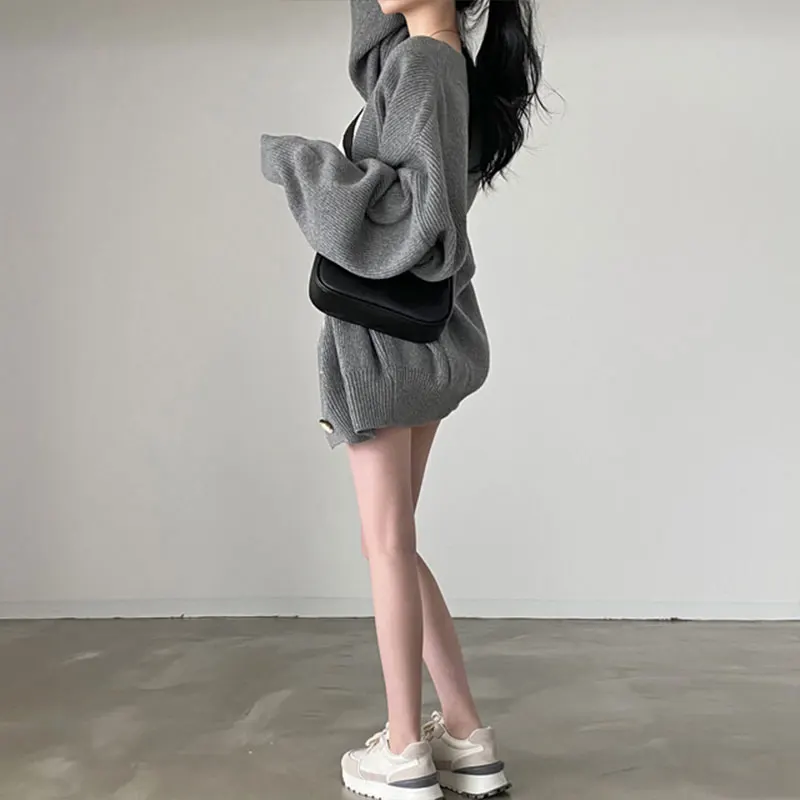 Корейский стиль весна лето осень женский новый комплект свободного покроя с