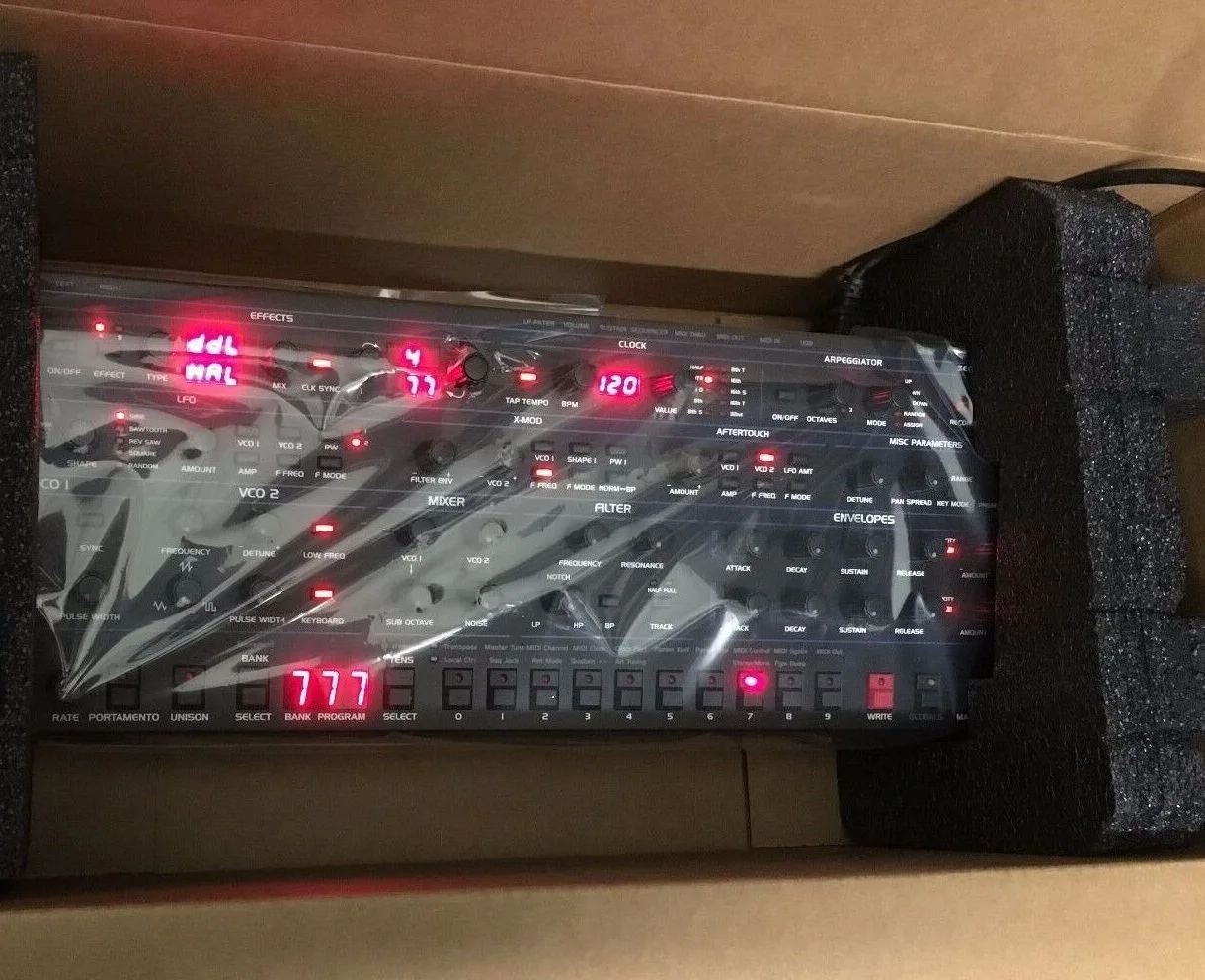

END OF YEAR SALES!! OWN IT NOW Sequential OB-6 Module Analog Synthesizer