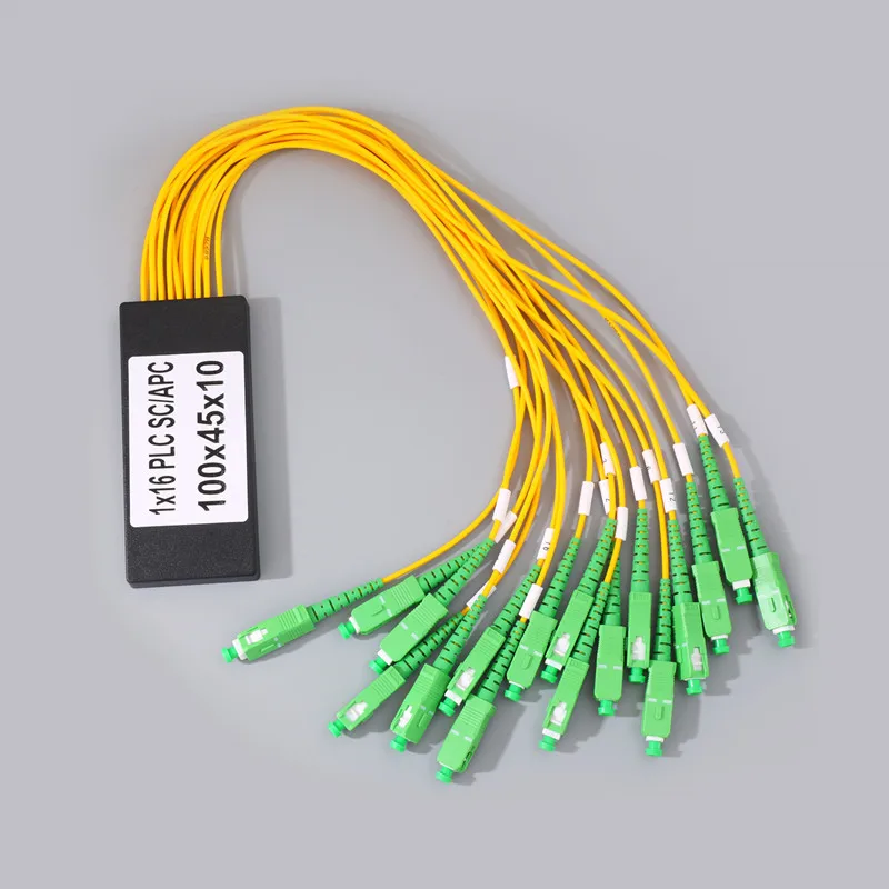 Taglia персоzata italiana 1X16 1X8 1X41X2 Оптический спилитер ABS Разветвитель SC APC Pigtail с круглой