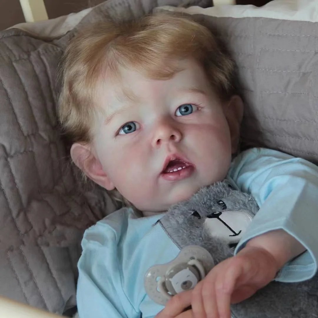 

55CM / 70CM Liam Bebé Reborn Doll 3D Painted Realistic Huge Reborn Toddler Baby With Veins Doll Toys For Children Muñecas Reborn