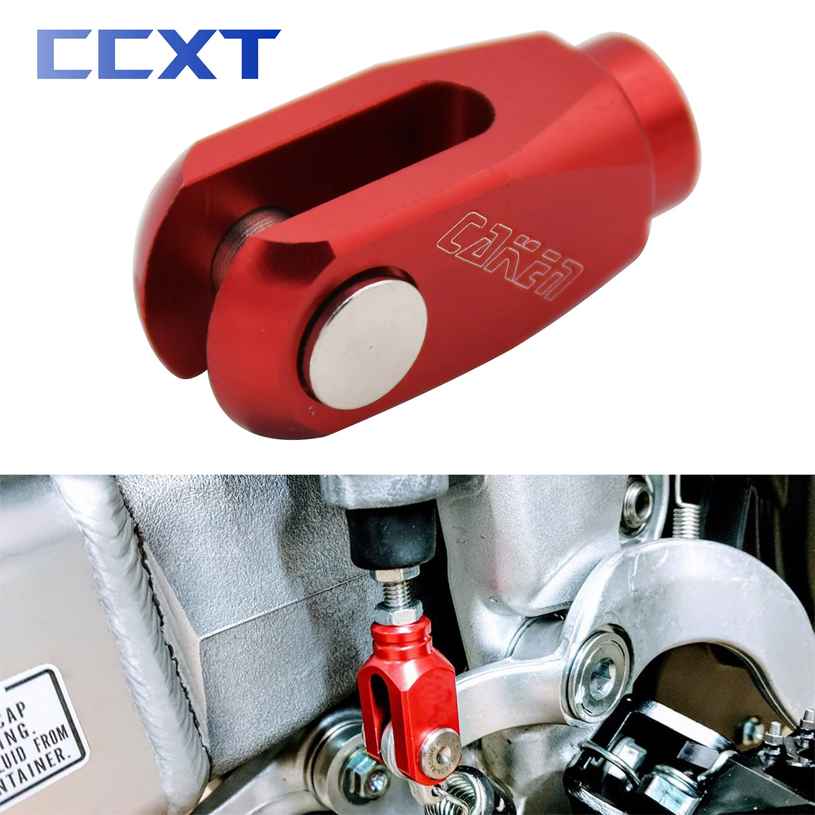 

CNC Rear Brake Clevis For Honda CR125R CR250R CRF150R CRF250R CRF250X CRF250RX CRF450R CRF450RX CRF450X CRF250F CRF450L CRF450RL