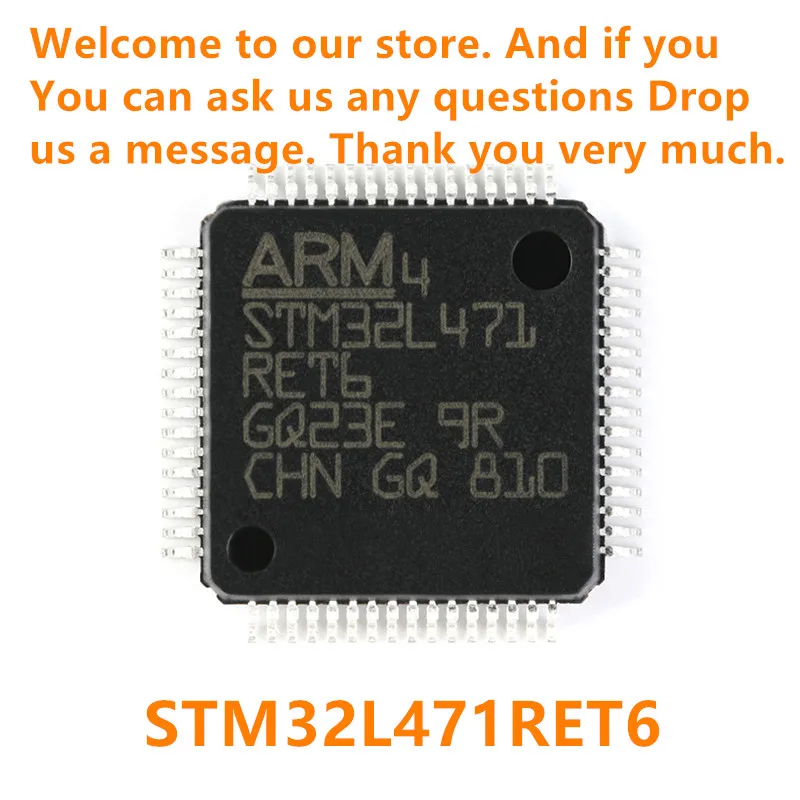 

Оригинальный аутентичный STM32L471RET6 LQFP-64 32-битный микроконтроллер MCU