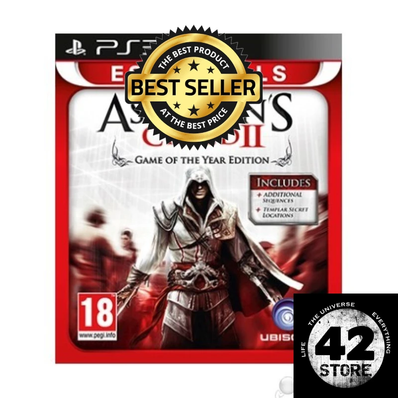 

AsasinsCred2 Ps3 Game Original Physical Cd