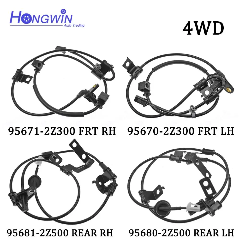 

Front Rear R L ABS Wheel Speed Sensor For Hyundai Tucson IX35 1.6 2.0L 2010-2017 4WD 956702Z300 956712Z300 956802Z500 956812Z500